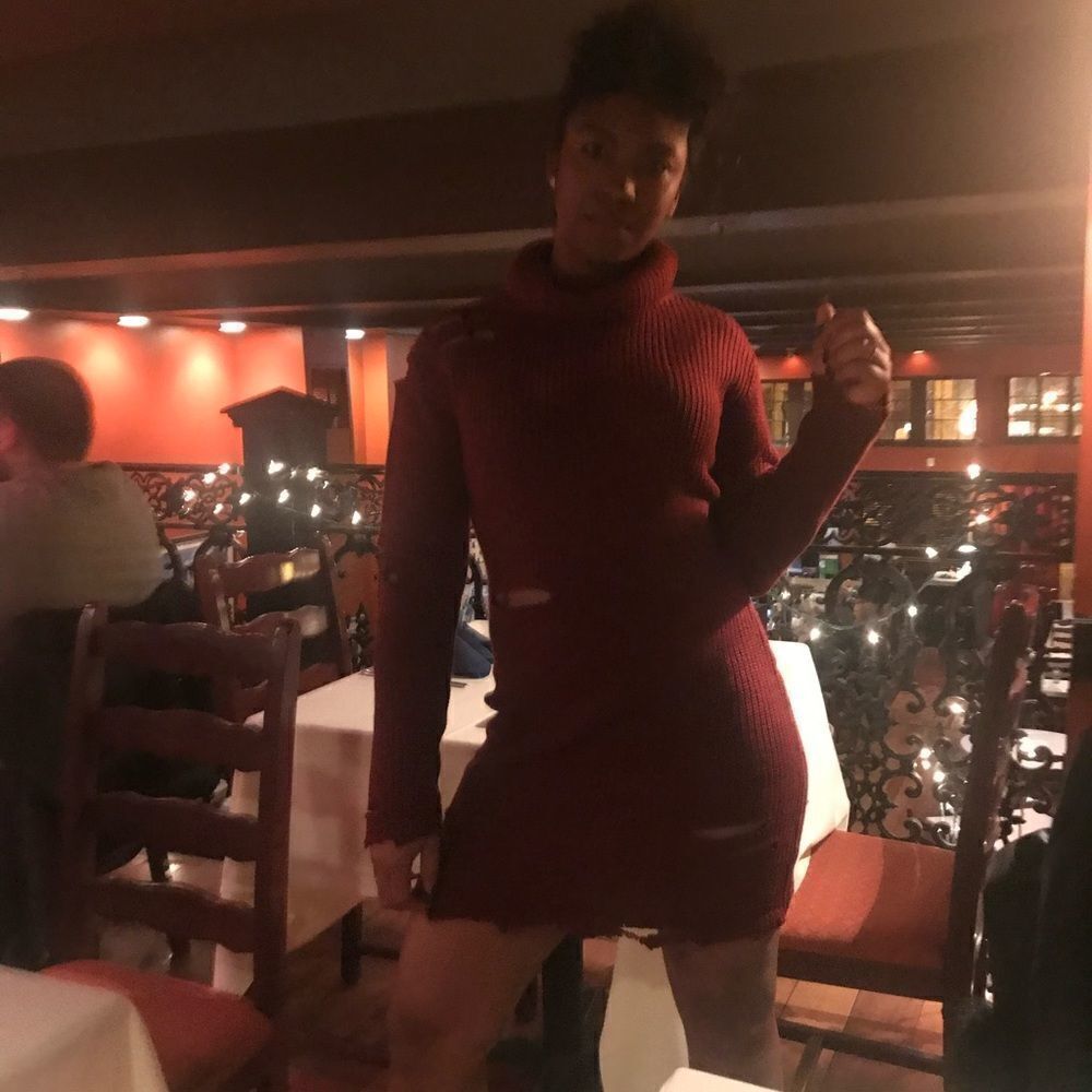 Destressed dress 